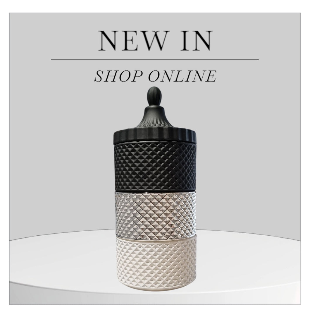 Mixed Geo Stacker Candles