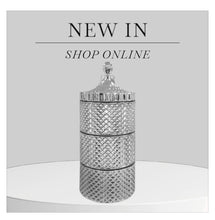 Load image into Gallery viewer, Metallic Silver Stacker Candles