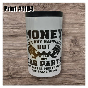 Stainless Steel Sublimated Can Coolers